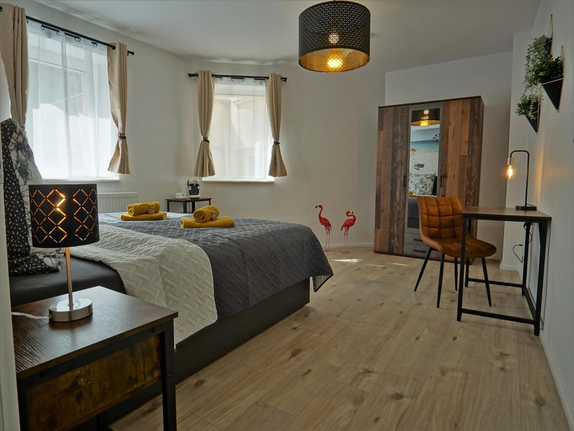 Ferienwohnung "Hogulu" Brandenburg, Balkon, Neustadt, Kueche, Wassernaehe - Parkplatz Inklusive Brandenburg an der Havel Zimmer foto